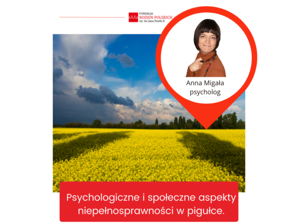 Psychologiczne i społeczne aspekty niepełnosprawności w pigułce.